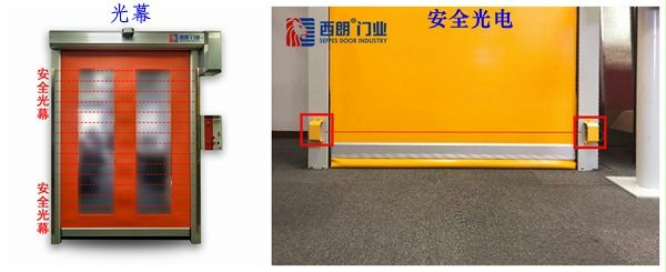 西朗快速門安全裝置